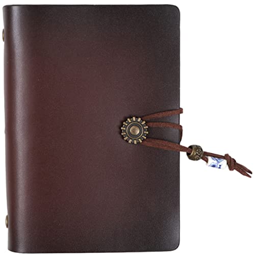 KICHOUSE Retro-notizbuch Agenda Notizblock Notizpolster Zeitschrift Memo -notepad Gefüttert Loseblatt-tagebuch Klein Schreiben Tragbares Reisetagebuch Notizbilder Schlüssel Für Brown Papier KICHOUSE Retro-notizbuch Agenda Notizblock Notizpolster Zeitschrift Memo -notepad Gefüttert Loseblatt-tagebuch Klein Schreiben Tragbares Reisetagebuch Notizbilder Schlüssel Für Brown Papier von KICHOUSE