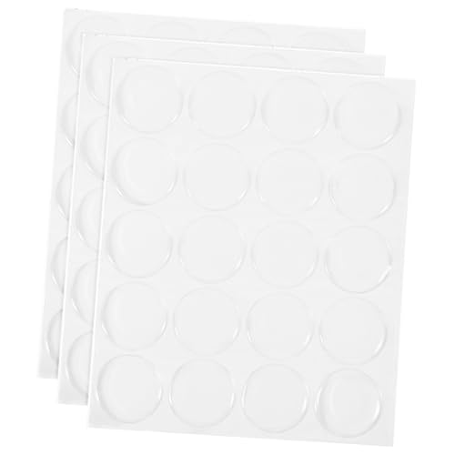 KICHOUSE S Für Schmuck 3er-Pack 25 Mm Harz-Aufkleber-Patches Zeit Edelstein-dekoraufkleber von KICHOUSE