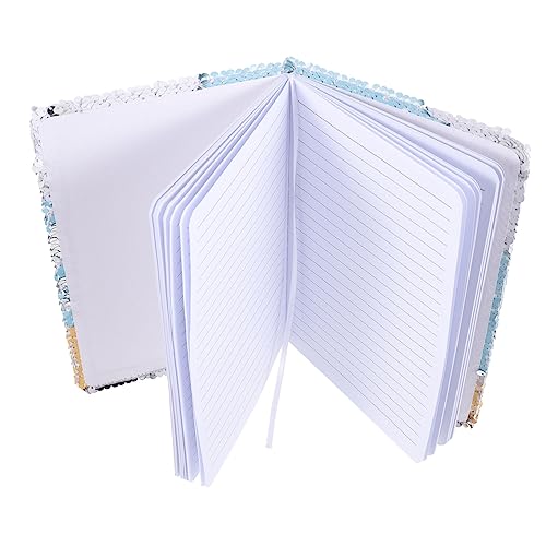 KICHOUSE Sequin Planer Notizbuch Tragbares Kreatives Notizbuch mit Wendbaren Pailletten für Notizen Termine und To Do Listen für Studenten und Büroangestellte von KICHOUSE