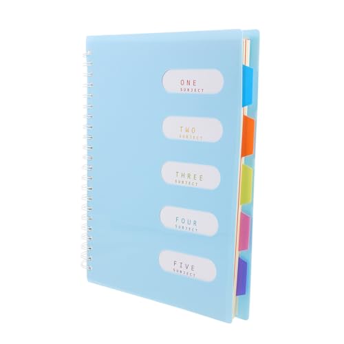 KICHOUSE Spiral Notizbuch Notizbuch für Büro Schule Reisen Glattes Schreiben für Jugendliche Robuste Verarbeitung Langlebigkeit von KICHOUSE