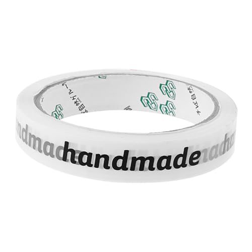 KICHOUSE Starkes Transparentes Packband aus Kraftpapier und PE Langlebiges Verpackungs Dichtungsband zum Sicheren Verschließen von Einkaufstüten und Backboxen DIY Klebeband KICHOUSE Starkes Transparentes Packband aus Kraftpapier und PE Langlebiges Verpackungs Dichtungsband zum Sicheren Verschließen von Einkaufstüten und Backboxen DIY Klebeband von KICHOUSE