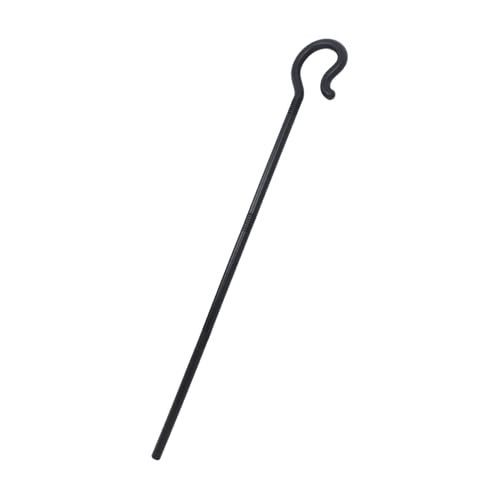 KICHOUSE Stock Halloween-anziehstütze Zauberstab Für Halloween-Cosplay-zubehör Cosplay Cane Rohrstütze Halloween Cane Zuckerrohr-Requisiten- Tanzrohrkrücke Plastik Black von KICHOUSE