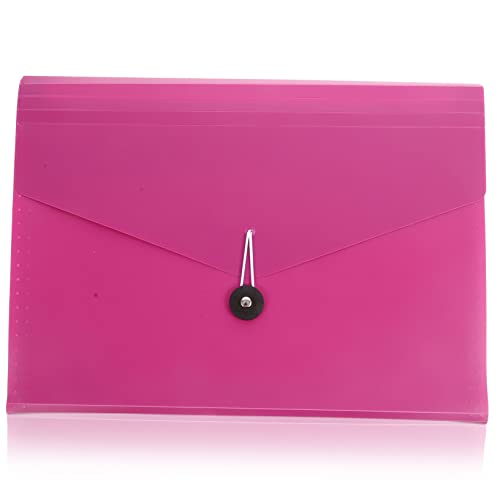 KICHOUSE Test papier Clip Orgel tasche Rechnung Ordner multi Inhaber Dateiorganisator in legaler Größe entsprechender Dateiordner-Organizer Dokumente Organisator pp Rosy von KICHOUSE