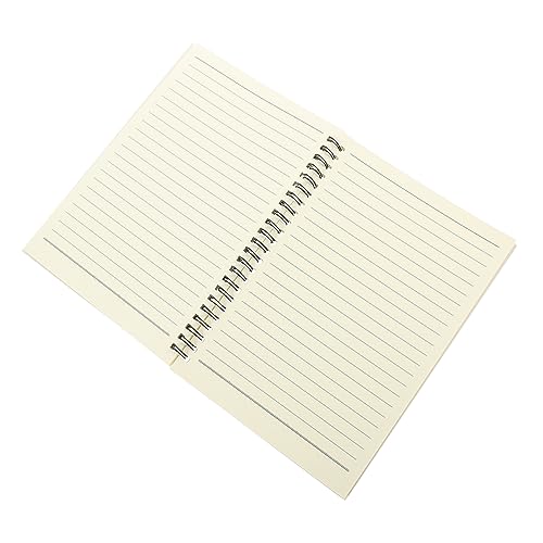KICHOUSE Thermotransfer-Notebook Notizbuch süß Notebook-Spirale Sublimationstagebuch Studie überweisen Memoboard Hefte für die Schule Notizbuch mit leeren Seiten Papier Weiß von KICHOUSE
