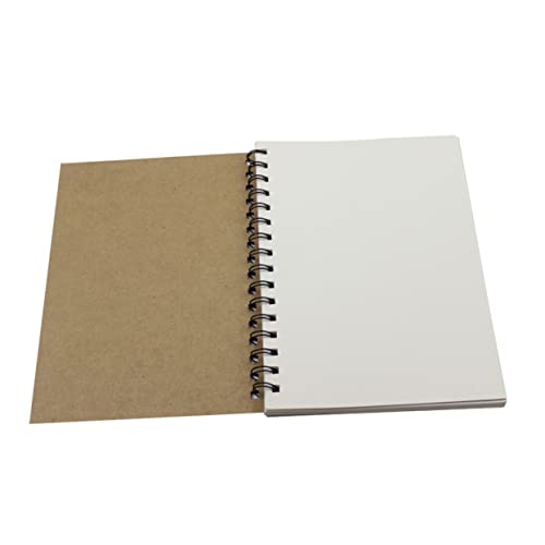 KICHOUSE Vintage Spiral Notizbuch für Skizzen Zeichnungen und Notizen Robuste Leicht und Tragbar Perfektes für Freunde von KICHOUSE
