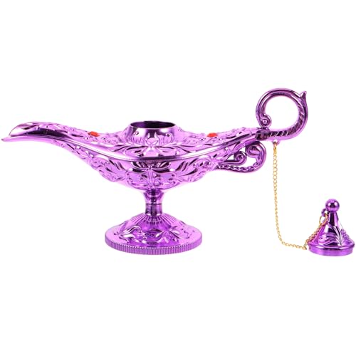 KICHOUSE Vintage Wunschlampe Tischdekoration für Zuhause Retro Wishing Lampe für Hochzeiten Deko Ornament für Partys Kompakte Größe Exotische Lampe für Wohnzimmer und Büro KICHOUSE Vintage Wunschlampe Tischdekoration für Zuhause Retro Wishing Lampe für Hochzeiten Deko Ornament für Partys Kompakte Größe Exotische Lampe für Wohnzimmer und Büro von KICHOUSE