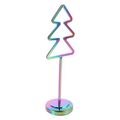 KICHOUSE Weihnachtsbaum Kartenhalter aus Praktischer Memo Clip für Fotos Grußkarten und Notizen für Büro und Zuhause Langlebig und Elegant von KICHOUSE