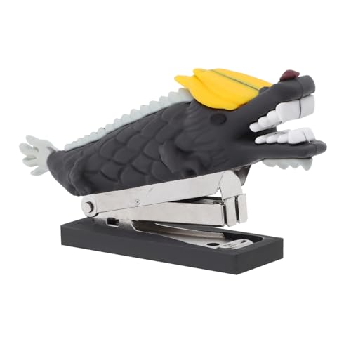 KICHOUSE Xiaolong Hefter Mini -hefter Kleiner Hefter Mini Winziger Hefter Wiederverwendbarer Hefter Kinderhefter Schwere Hefter Büromaterial Für Den Schreibtisch Schwarz Pvc-weichkleber von KICHOUSE