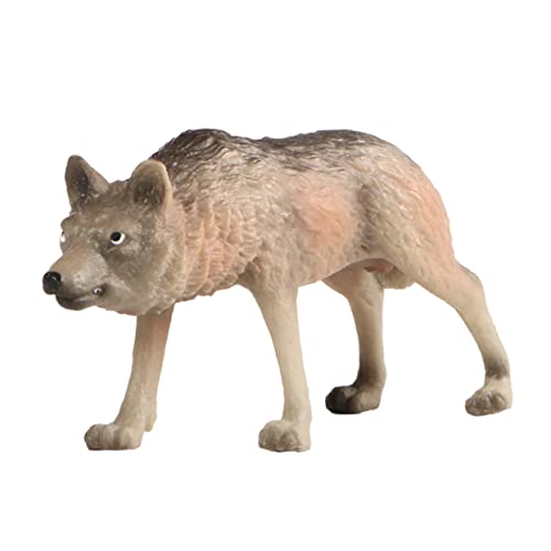KICHOUSE künstliches Wolfsdekor Wolfsmodell Wolf-Ornament Dekoration KICHOUSE künstliches Wolfsdekor Wolfsmodell Wolf-Ornament Dekoration von KICHOUSE