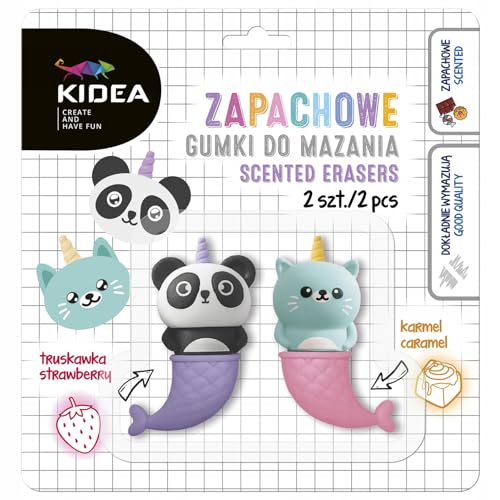 Radierer Duft Kätzchen & Panda 2 Stück Radierer Duft Kätzchen & Panda 2 Stück von KIDEA
