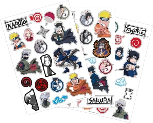 Aufkleber Set Naruto Aufkleber Set Naruto von KIDS EUROSWAN SL