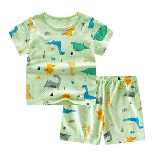 KIDSZJA Mädchen-Outfits, Dinosaurier-Pyjama, Teenagerkleidung, Netzstoff, kurzärmelig, Tops und Shorts, Loungewear, bequem, dünn, Pyjama, adrette, niedliche Nachtwäsche, Geburtstagsgeschenke KIDSZJA Mädchen-Outfits, Dinosaurier-Pyjama, Teenagerkleidung, Netzstoff, kurzärmelig, Tops und Shorts, Loungewear, bequem, dünn, Pyjama, adrette, niedliche Nachtwäsche, Geburtstagsgeschenke von KIDSZJA