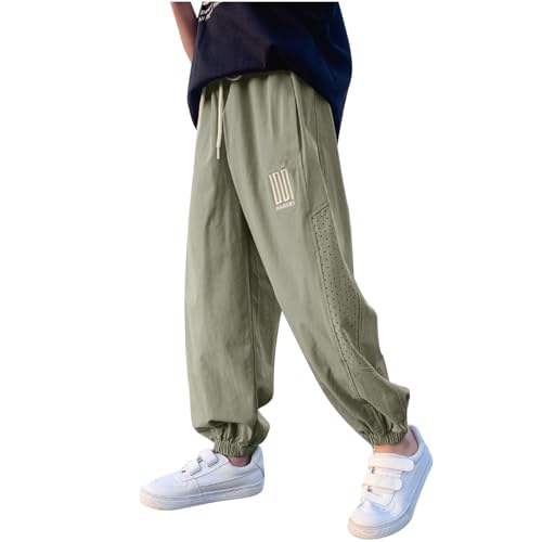 KIDSZJA My Recent Orders Y2K Hose für Jungen, Vintage-Stil, Schule, Outdoor, Netzstoff, schnelltrocknend, Bündchen an den Knöcheln, Baggy-Jogginghose, Kordelzug, elastische Taille, Teenagerkleidung KIDSZJA My Recent Orders Y2K Hose für Jungen, Vintage-Stil, Schule, Outdoor, Netzstoff, schnelltrocknend, Bündchen an den Knöcheln, Baggy-Jogginghose, Kordelzug, elastische Taille, Teenagerkleidung von KIDSZJA