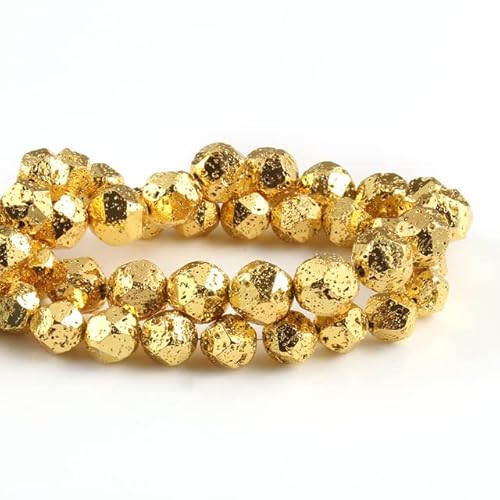 Natürliche Lava-Hämatit-Vulkansteinperlen, rund, heißer roter Stein, lose Distanzperle für die Schmuckherstellung, 4, 6, 8, 10 mm, DIY-Charm-Armband, facettiert, 18 Karat Gold, 6 mm, 61 Stück Perlen Natürliche Lava-Hämatit-Vulkansteinperlen, rund, heißer roter Stein, lose Distanzperle für die Schmuckherstellung, 4, 6, 8, 10 mm, DIY-Charm-Armband, facettiert, 18 Karat Gold, 6 mm, 61 Stück Perlen von KIEYTW