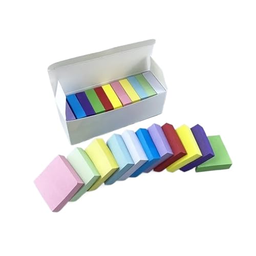 11er-Pack farbige Haftnotizen, 100 Blatt/Packung, insgesamt 1100 Blatt, geeignet for Zuhause, Schule, Büro von KIFSDLF