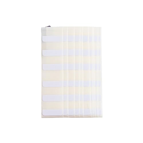 120/240 Blatt kreative Index-Aufkleber for Studenten, einfache Etikettenaufkleber, Klassifizierungs-Lesezeichenaufkleber, Haftnotizen(Color 01) von KIFSDLF