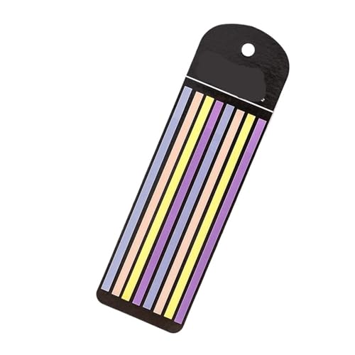 160 Blatt transparente Regenbogen-Index-Memo-Sticker-Notizblöcke Papieraufkleber Notizen Lesezeichen Schulbedarf Kawaii Briefpapier(Color1) von KIFSDLF