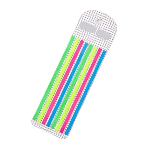 160 Blatt transparente Regenbogen-Index-Memo-Sticker-Notizblöcke Papieraufkleber Notizen Lesezeichen Schulbedarf Kawaii Briefpapier(Color4) von KIFSDLF