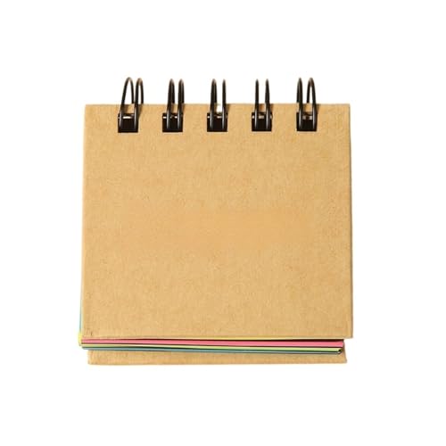 2-in-1-Spiralnotizbuch aus Kraftpapier mit Notizen – Tagebuch mit losen Blättern im künstlerischen Stil, geeignet for den Alltag im Büro und im Urlaub. von KIFSDLF