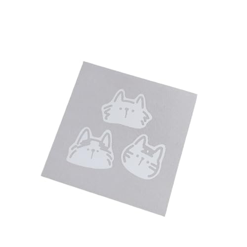 50 Blatt Cartoon Kurze Striche Niedliche Katze Notizblock Einfacher Stil Nachrichtenpapier Student Aufgabenliste Notizen Schulschreibwaren(A) von KIFSDLF