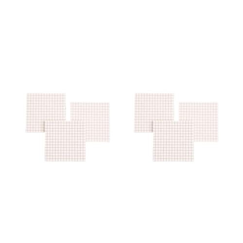 Haftnotizblock for Büro, Lesezeichen, Haftnotizen, Khaki/Weiß/Kawaii-Design, Aufkleber im Notizbuch, Notizblock(A 100 Sheets) von KIFSDLF