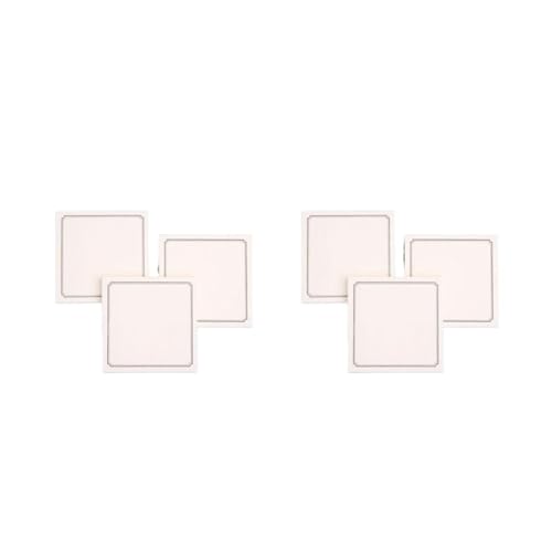 Haftnotizblock for Büro, Lesezeichen, Haftnotizen, Khaki/Weiß/Kawaii-Design, Aufkleber im Notizbuch, Notizblock(B 100 Sheets) von KIFSDLF