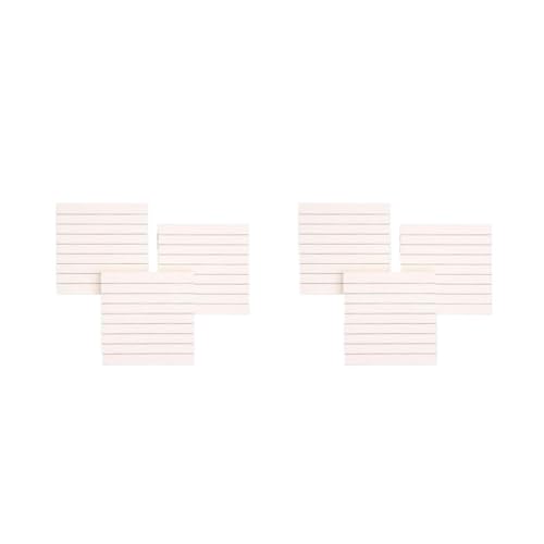 Haftnotizblock for Büro, Lesezeichen, Haftnotizen, Khaki/Weiß/Kawaii-Design, Aufkleber im Notizbuch, Notizblock(C 100 Sheets) von KIFSDLF