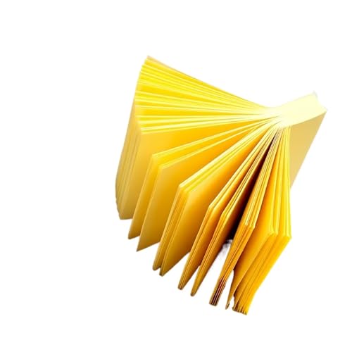 Haftnotizen 76 x 76 mm, 100 Blatt/Block, 8 Blöcke, gelbe selbstklebende Notizen, leicht zu beschreiben, for Schule, Zuhause, Büro(1pc) von KIFSDLF
