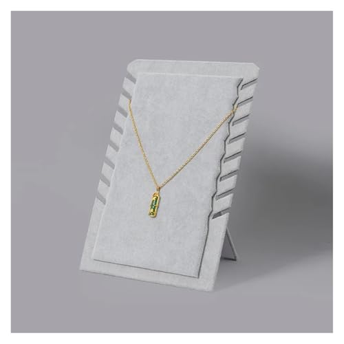 KIFSDLF Mode Samt Halskette Anhänger Display Stand Mehrere Kerben Schmuck Lagerung Rack Halter Zähler Schaufenster von KIFSDLF