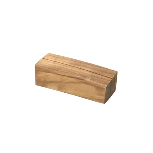 KIFSDLF Veranstaltungen Foto Bild Elegante Holz Rustikalen Tisch Nummer Platz Kartenhalter Hinweis Halter Display Stand Dekoration(MDark) von KIFSDLF