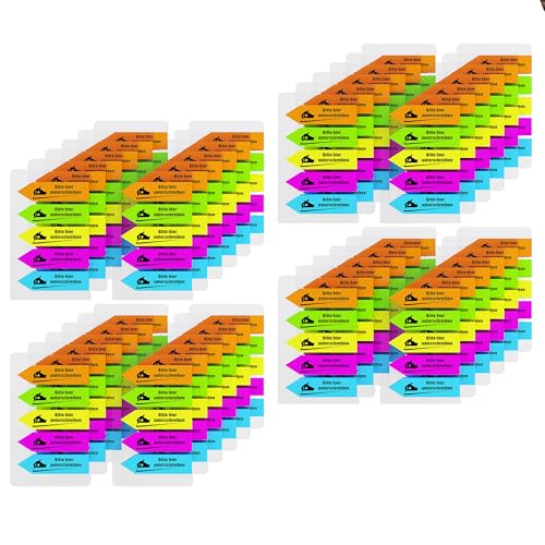 KIFZM 3600 Bitte hier unterschreiben Aufkleber, Pfeil-Etiketten Aufkleber selbstklebend Sign Here Tabs Sign Here Index Fahnen für Dokumente Notizbücher Verträge, Bücher oder Akten (3600 PCS,48 Sets) KIFZM 3600 Bitte hier unterschreiben Aufkleber, Pfeil-Etiketten Aufkleber selbstklebend Sign Here Tabs Sign Here Index Fahnen für Dokumente Notizbücher Verträge, Bücher oder Akten (3600 PCS,48 Sets) von KIFZM