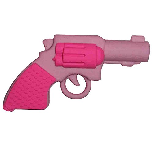 Pistole-Radierer Rosa 10 Stück // Radiergummi Pistole // Mädchen Mitgebsel von KIG