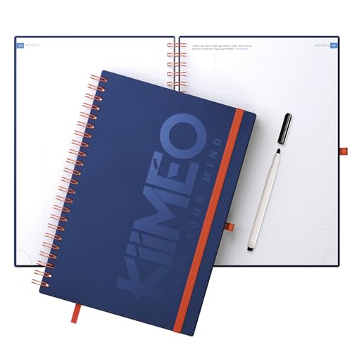 KIIMEO – Premium-Notizbuch – Bonus: Ein Thema zur persönlichen Entwicklung: Eloquenz – Nützliche und praktische Modelle – 140 Seiten + 1 löschbare Seite – A4 KIIMEO – Premium-Notizbuch – Bonus: Ein Thema zur persönlichen Entwicklung: Eloquenz – Nützliche und praktische Modelle – 140 Seiten + 1 löschbare Seite – A4 von KIIMEO