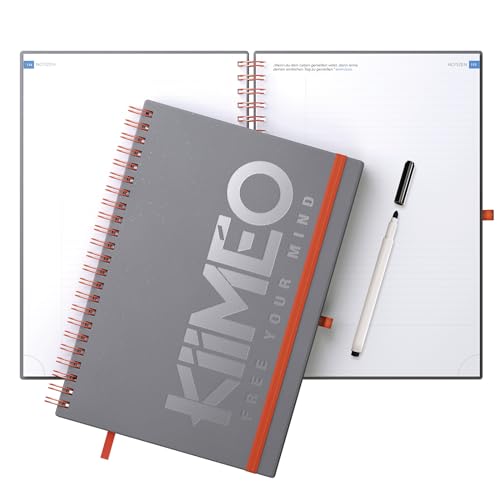 KIIMEO – Premium-Notizbuch – Bonus: Ein Thema zur persönlichen Entwicklung: Eloquenz – Nützliche und praktische Modelle – 140 Seiten + 1 löschbare Seite – A4 KIIMEO – Premium-Notizbuch – Bonus: Ein Thema zur persönlichen Entwicklung: Eloquenz – Nützliche und praktische Modelle – 140 Seiten + 1 löschbare Seite – A4 von KIIMEO