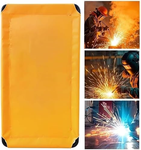 KIJyfgTR Flammhemmender, Abnehmbarer Schweißvorhang mit Rahmen for den Werkstatt-/Industriegebrauch, 1-Platten-Schweißschirm KIJyfgTR Flammhemmender, Abnehmbarer Schweißvorhang mit Rahmen for den Werkstatt-/Industriegebrauch, 1-Platten-Schweißschirm von KIJyfgTR