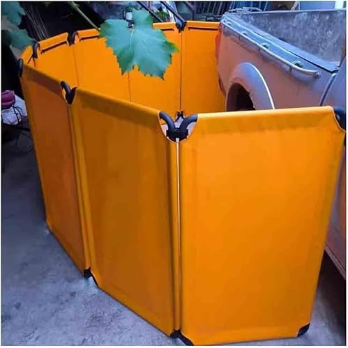 KIJyfgTR Schweißerschutzwände (mit Rahmen), Flächenschweißvorhänge, Flammhemmende Schweißerschutzwände for Werkstätten, Industrie- und Baugelände(2PCS-110X58CM) von KIJyfgTR
