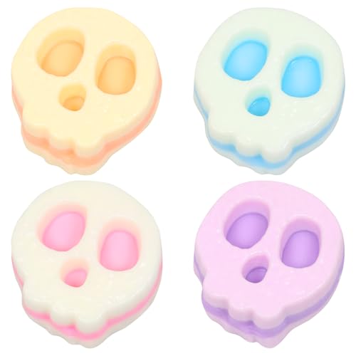 Halloween Mitgebsel Kinder, 4 Stück Halloween Squishy, Anti Stress Spielzeug Skelett, Skelett Squeeze Toy,Katzenpfoten Squishy,Stressabbau Fidget Toys für Kinder Erwachsene,Mitgebsel Kindergeburtstag von KIKVTER
