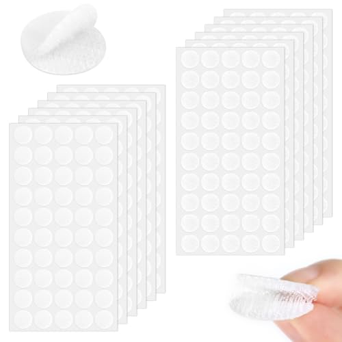 KILDOWS 600 Stück Klettpunkte Selbstklebend, 20mm Klettverschluss Selbstklebend 300 Paar Klettband Rund Self Adhesive Klett Klebepunkte Weiß für Handwerk Papier Metall Kunststoff Leder Glas KILDOWS 600 Stück Klettpunkte Selbstklebend, 20mm Klettverschluss Selbstklebend 300 Paar Klettband Rund Self Adhesive Klett Klebepunkte Weiß für Handwerk Papier Metall Kunststoff Leder Glas von KILDOWS