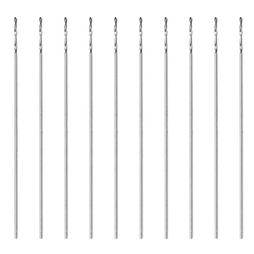 10pcs HSS -Bohrer, Stiefbits Bit Set 0 3 Mm Kleiner Gerader Schaft - Perlenbohrungen mit Speicherhülle für Perlenstanzen 32mm Länge Maschinenmaschinen K10 10pcs HSS -Bohrer, Stiefbits Bit Set 0 3 Mm Kleiner Gerader Schaft - Perlenbohrungen mit Speicherhülle für Perlenstanzen 32mm Länge Maschinenmaschinen K10 von KIMISS