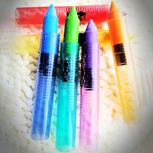 6 Pcs Handgemachte Zwei Farben Nylon Pinsel -Pinsel -Set - 6 Größen für Öl, Aquarell, Gouache und Acrylmalerei - Weiche Borsten Ideal für Künstler und Kunsthandwerk (COLOR) von KIMISS