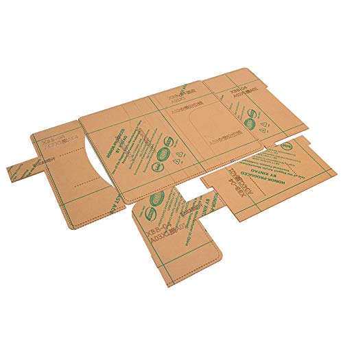 Acryl -Notebook -Tasche, Diary Book Hülle Ledervorlage Klarer Muster Set Schablone DIY Ledercraft Form Templates Werkzeughandwerk von KIMISS