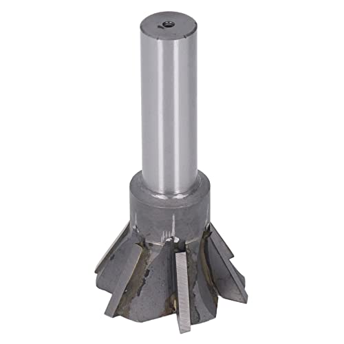 Hocheffizienz Haderschwanzschneider 60 Mm 60 Grad 6 Flötenfräsen Schneidwerkzeug mit Geradem Schaft für Stahlpremium -HSS -Schwalbenschwanzschneider von KIMISS