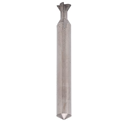 Hochkompatibilität Schwalbenschwanzbit Carbid 6mm Dia Shank 4 Flöten 50 Mm Länge Schwalbenschwanzmühlenschneider | Effiziente Arbeitende Nasenendmühlen (60°) von KIMISS