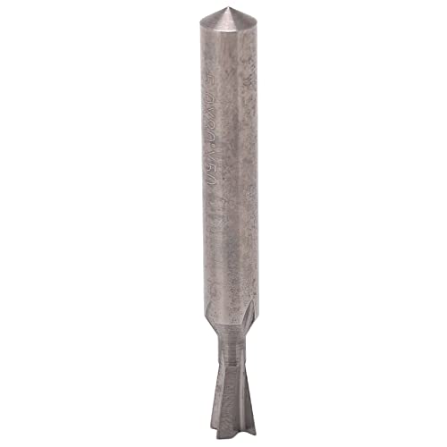 Hochkompatibilität Schwalbenschwanzbit Carbid 6mm Dia Shank 4 Flöten 50 Mm Länge Schwalbenschwanzmühlenschneider | Effiziente Arbeitende Nasenendmühlen (80°) von KIMISS