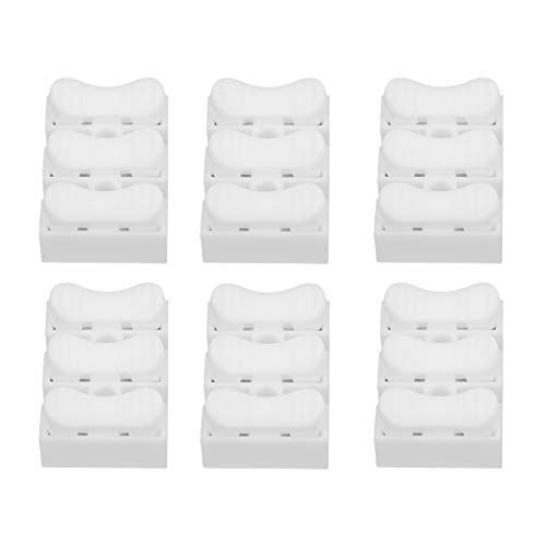 KIMISS 200 -pcs -Klemmterminal, Schnell Tor Kabelblock 250 V 10A Industrial 2 3 Blöcke Drahtpresse Federversorgungsmittel für 0,5~3,5 ² CH (CH-3) von KIMISS