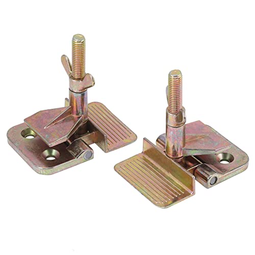 KIMISS 2pcs/Set Metall Scharnierklemme für Seidens Screen-Druck -Hobby-Werkzeug, Weitflügel-Daumenzieher, Positives Verriegelungsdesign von KIMISS