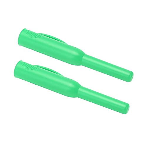 KIMISS 2pcs C Eindringen Sie die Bleistiftabdeckung mit Clamp/Holder - Langes Nasen -Tiefen Loch Marker für Holzbearbeitung, Ideales Accessoire für Handwerkskunst (GREEN) von KIMISS