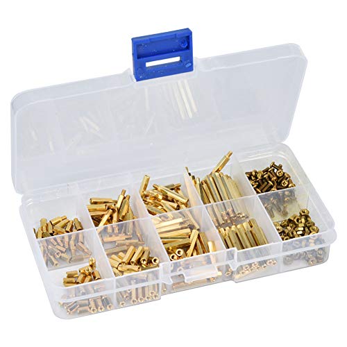 KIMISS 320 PCs M2 M2 Messingabstandshalter -Nuss -Schrauben Sortiment Kit | Männliche Weibliche und Weibliche Montage-Hardware-PCB, Motherboard, Projekte von KIMISS