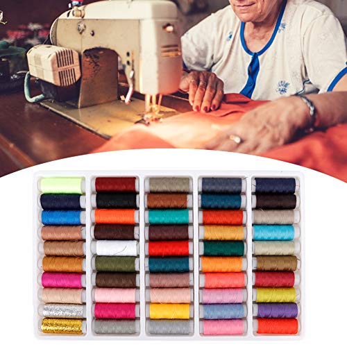 KIMISS 50pcs Multicolor -Polyester -Nähfaden Set Essentielle Spulen für Hand und Nähen, Ideal für Handwerk, Schneiderei und Mehr KIMISS 50pcs Multicolor -Polyester -Nähfaden Set Essentielle Spulen für Hand und Nähen, Ideal für Handwerk, Schneiderei und Mehr von KIMISS