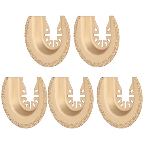KIMISS Betonschleibs Oszillierender Sägenschaufel -Wea -Resistant Incisive Electrlophorese Oscillating Tool 5pcs Halbkreisförmige Oszillierende Werkzeugklingen Elektrowerkzeugzubehör KIMISS Betonschleibs Oszillierender Sägenschaufel -Wea -Resistant Incisive Electrlophorese Oscillating Tool 5pcs Halbkreisförmige Oszillierende Werkzeugklingen Elektrowerkzeugzubehör von KIMISS